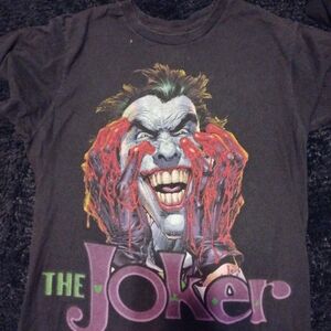 Joker  T-Shirt - Black and Purple
